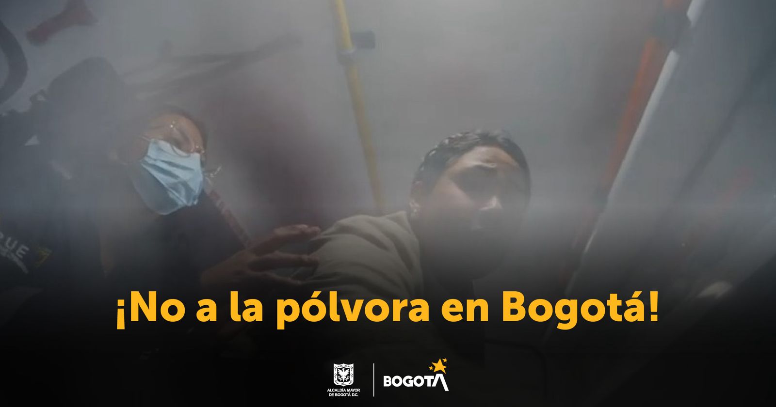 El mejor regalo para las familias de Bogotá es una Navidad sin Pólvora