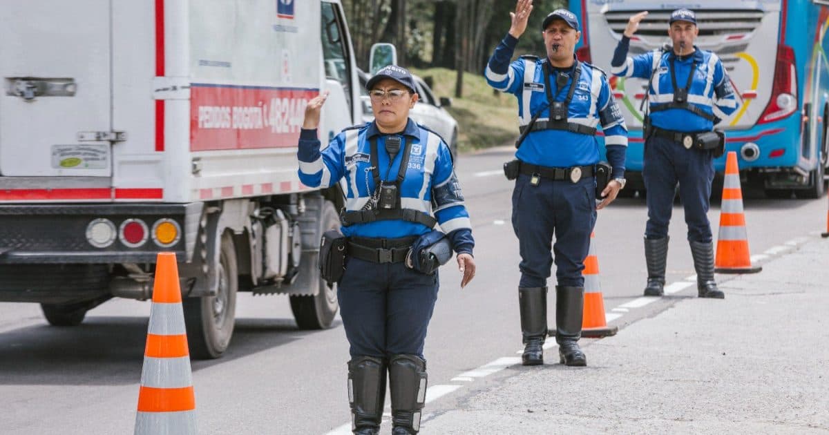 Movilidad en Bogotá 2024 y 2025 Policía, Agentes Civiles y Grupo Guía