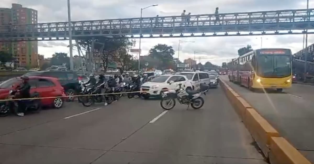 Movilidad en Bogotá: Por manifestaciones hay retrasos en TransMilenio