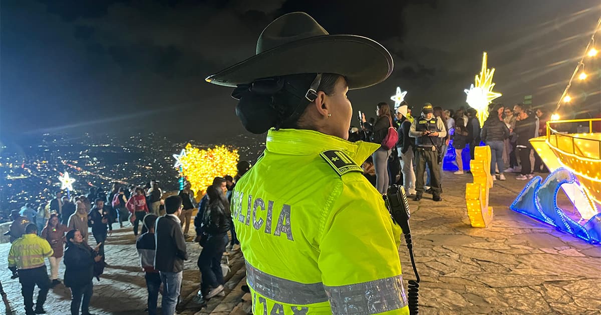 Policía garantizará seguridad en sitios turísticos de Bogotá