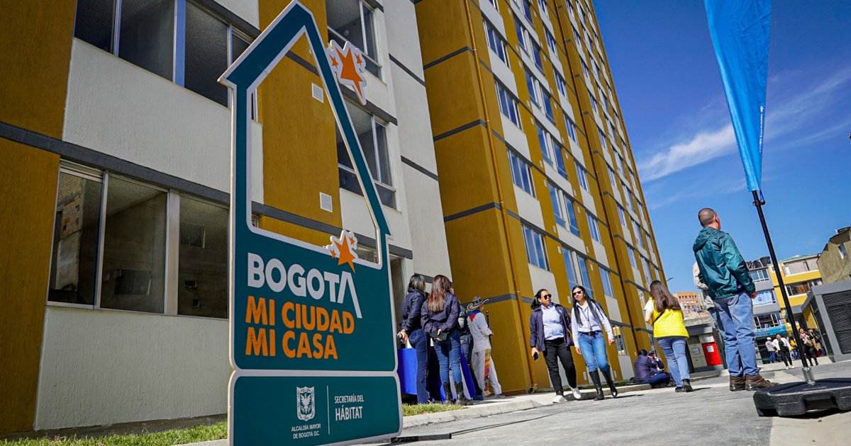 Subsidio de vivienda en Bogotá Distrito entregó subsidio número 5.000