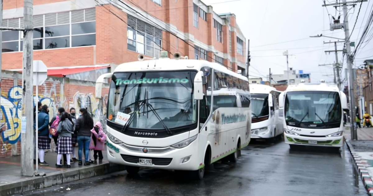 Subsidio de transporte escolar en Bogotá últimos días para este año