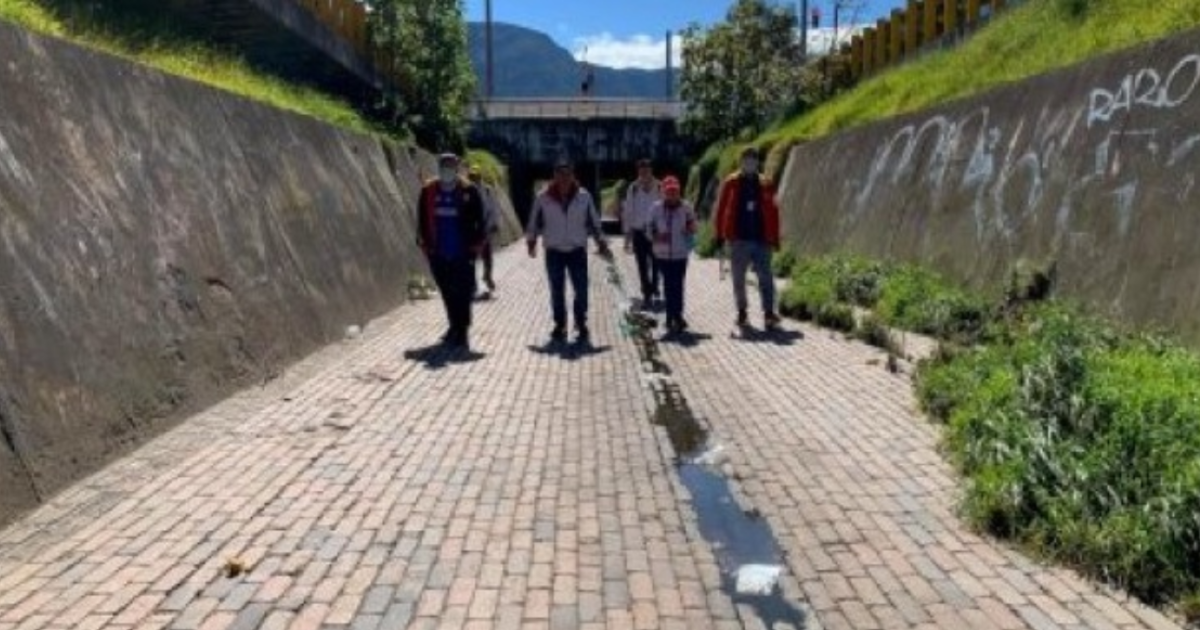 Canal Los Comuneros de Bogotá fue recuperado gracias al Distrito 