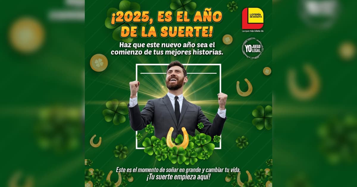 Lotería de Bogotá juega el primer sorteo de 2025 jueves 2 de enero