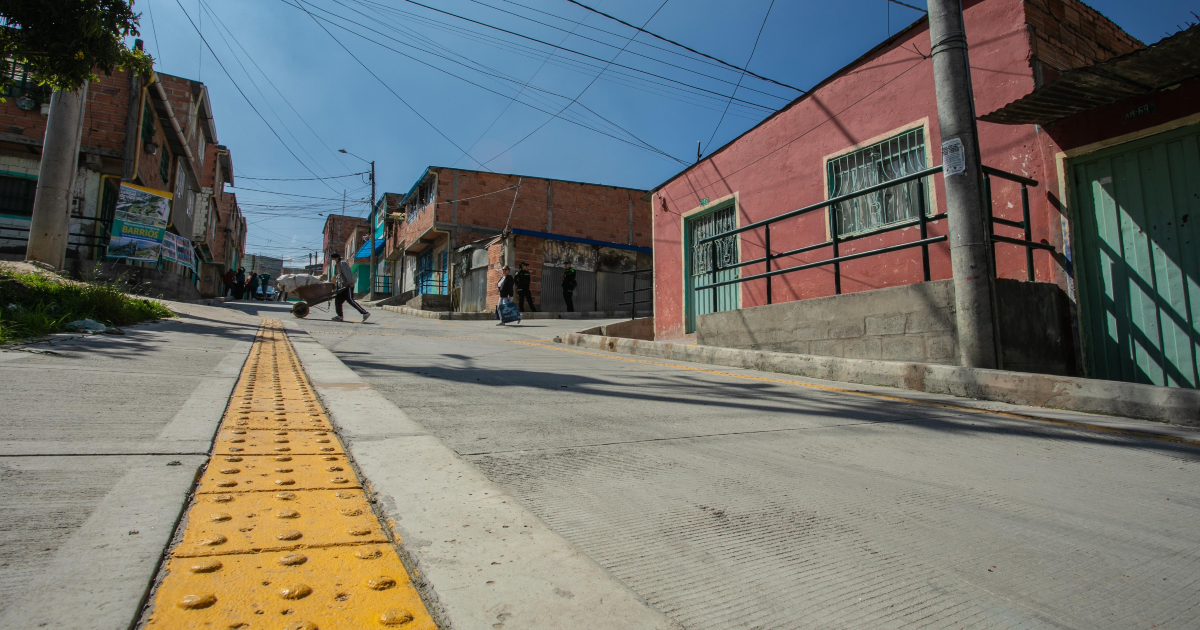 Entrega de obras y vías por parte del Distrito en Ciudad Bolívar 