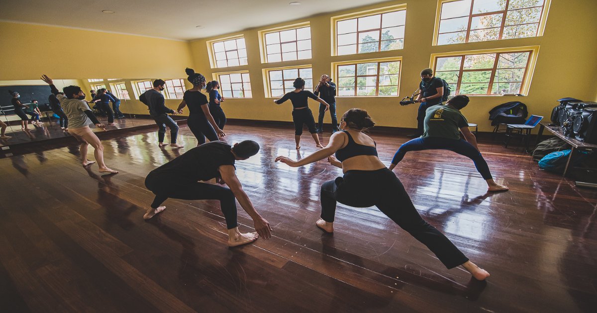 Espacios de ensayo en la Casona de la Danza