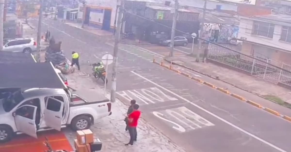 Video: Frente de seguridad en Bogotá logró tres capturas por robo de cable