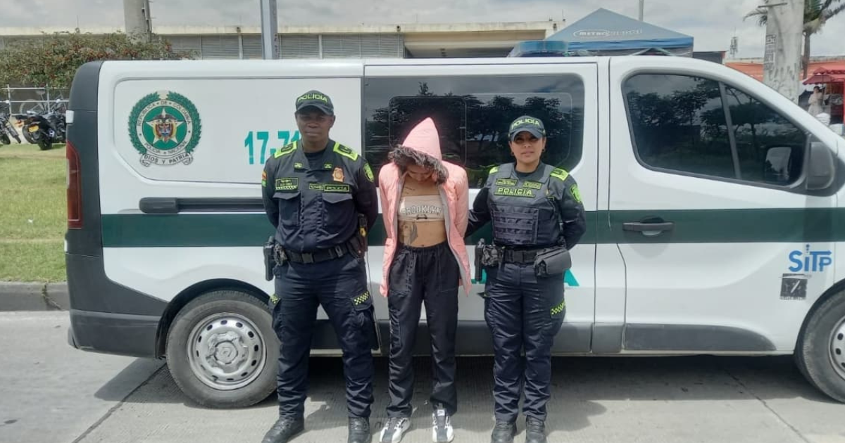 Capturada alias la Flaca en Bogotá una de las más buscadas en Soacha