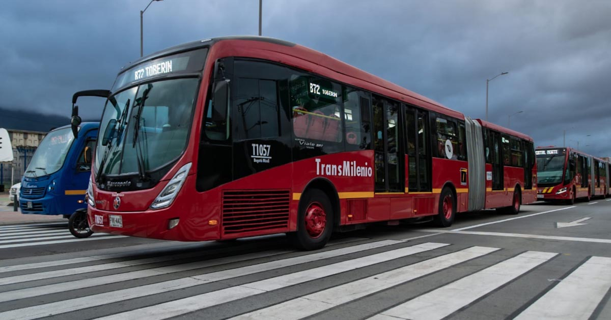 Horarios extendidos de TransMilenio concierto Andrea Bocelli Bogotá