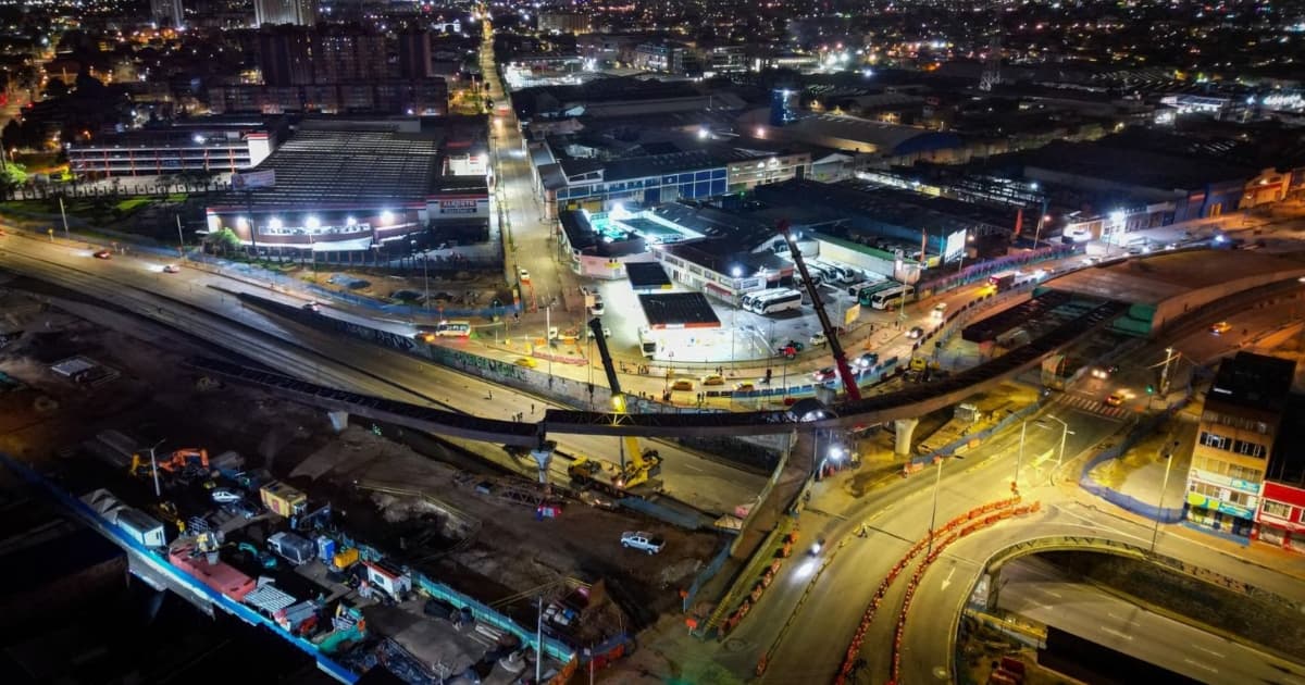 Movilidad en Bogotá construcción nuevo puente Venecia avanza en 45%