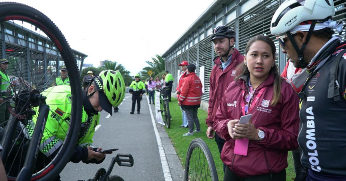 Seguridad en Bogotá ha recuperado 90 bicicletas robadas en este 2025