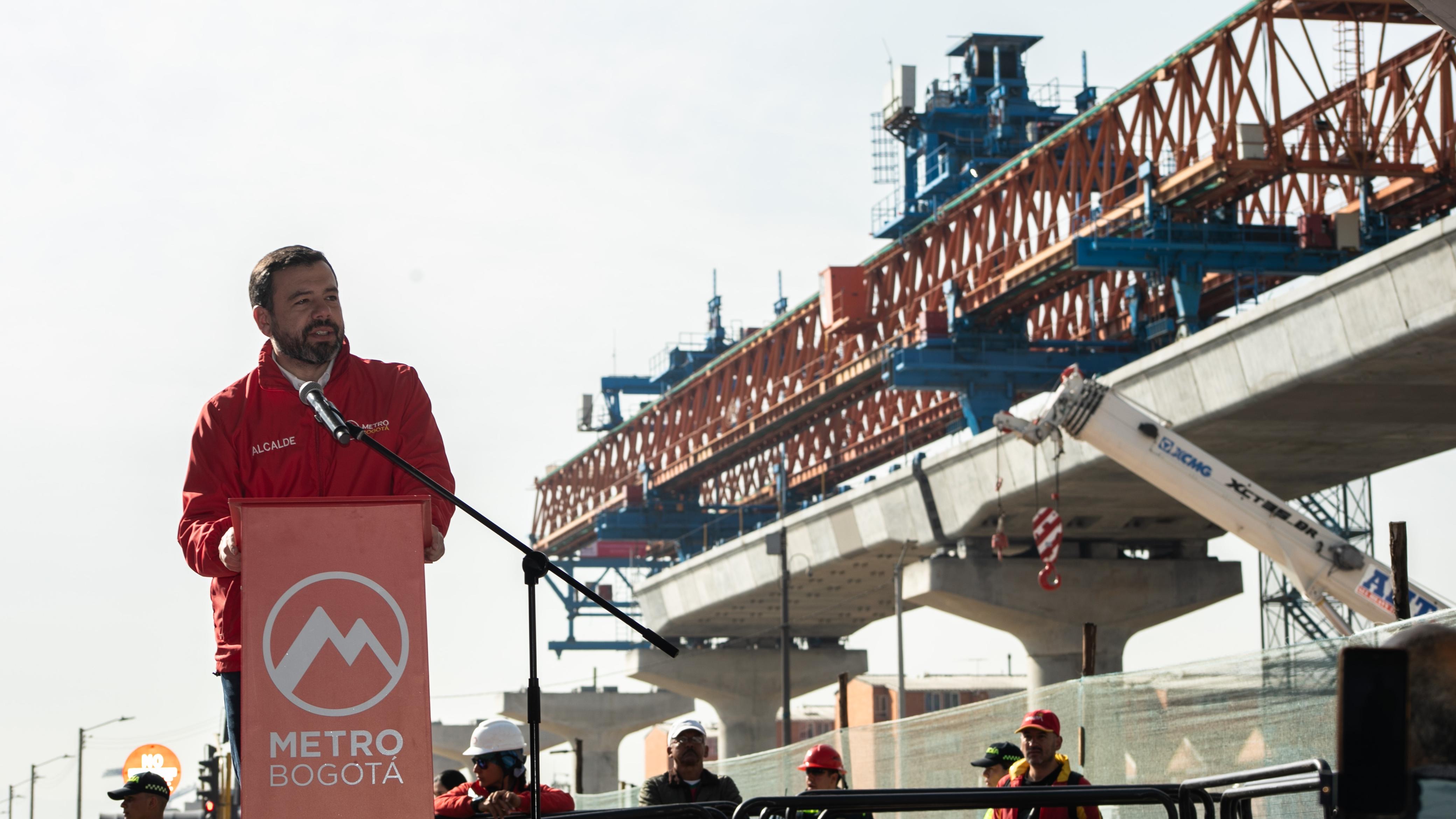 Obras Línea 1 del Metro de Bogotá ya llegan a 50% de avance marzo 2025