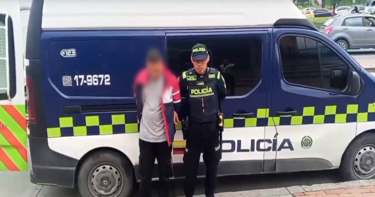 Hombre capturado por hurto en Bogotá quería hacerse pasar por mudo