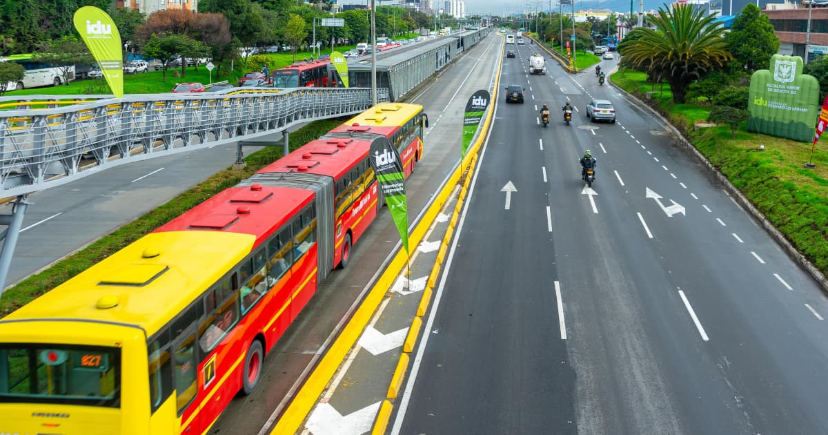 Carril rápido fue entregado por parte del Distrito en autopista Norte