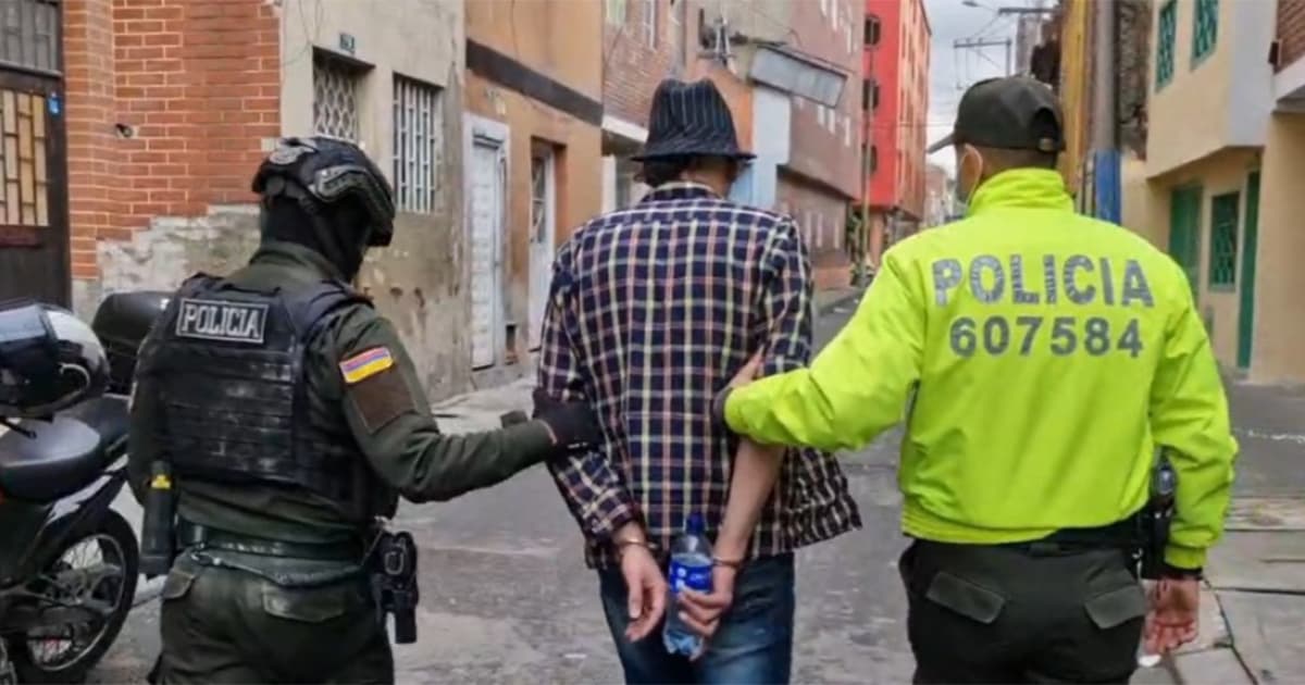 Video: Seguridad en Bogotá cayó alias Gafas y 2.000 dosis de drogas incautadas