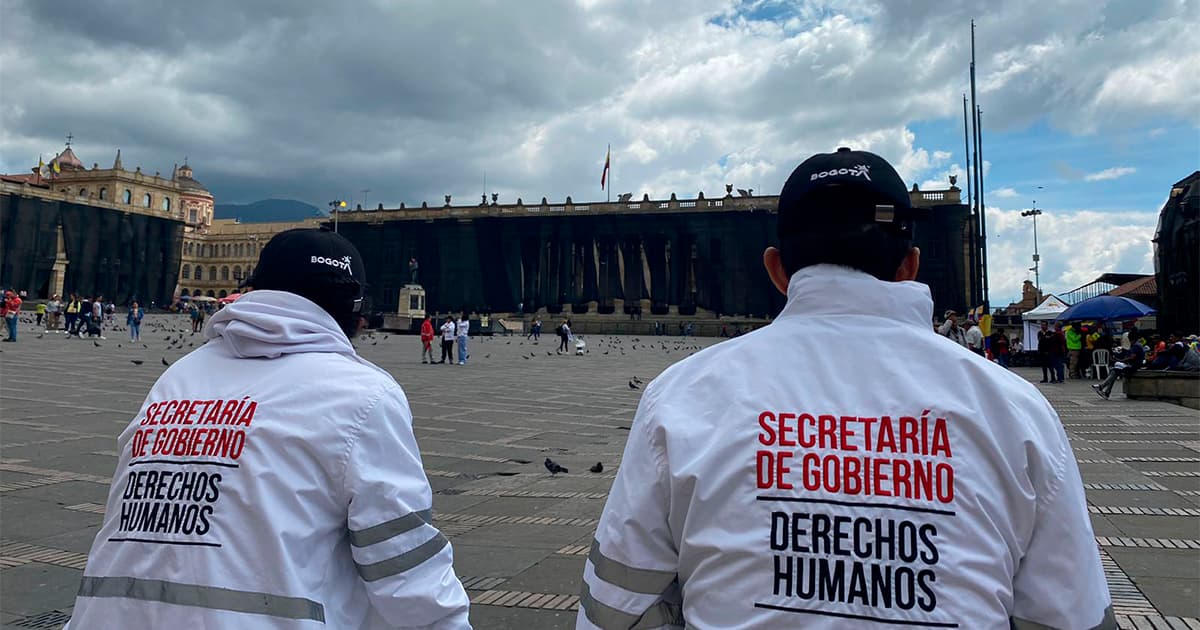 Distrito garantiza seguridad en marchas de hoy 13 de marzo en Bogotá