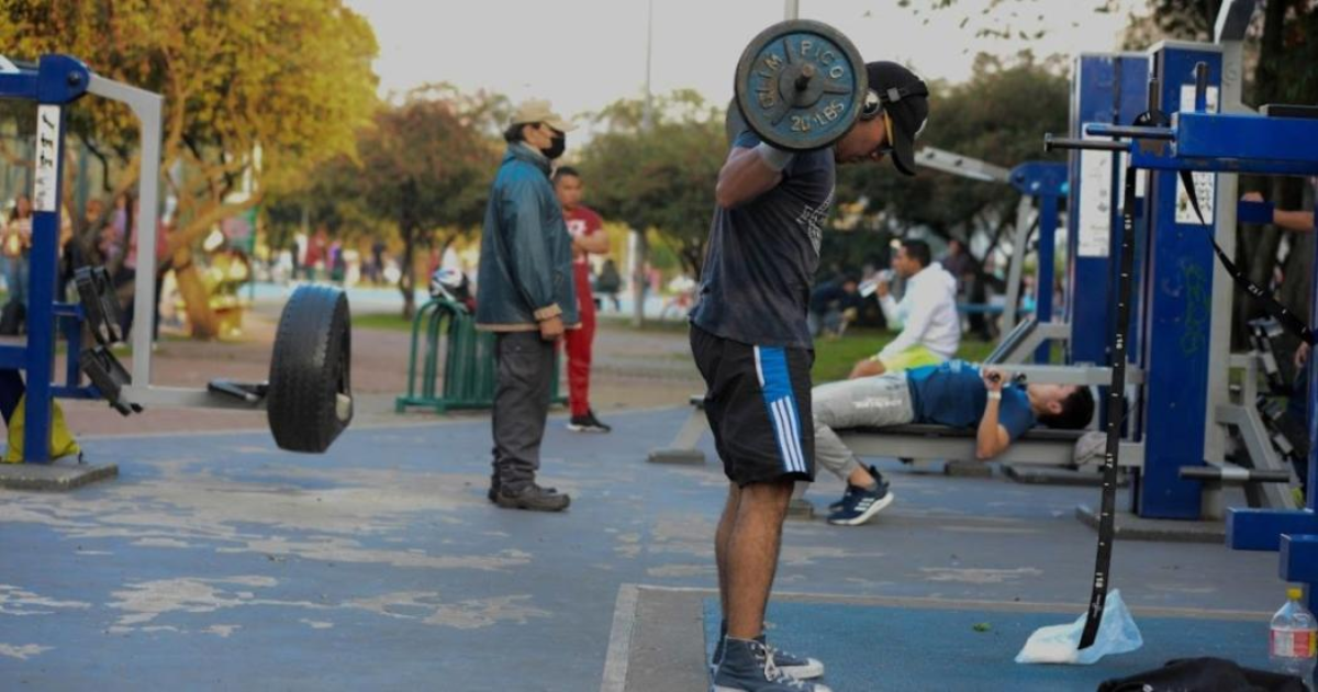 sigue las recomendaciones para uso de los gimnasios públicos en Bogotá