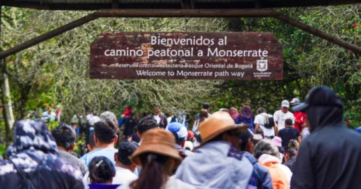 Planes en Bogotá sendero de Monserrate domingo 9 de marzo de 2025 