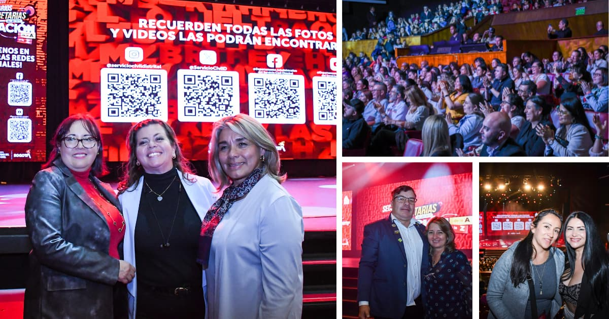 Bogotá mi ciudad celebró el día de las secretarias y secretarios 2025