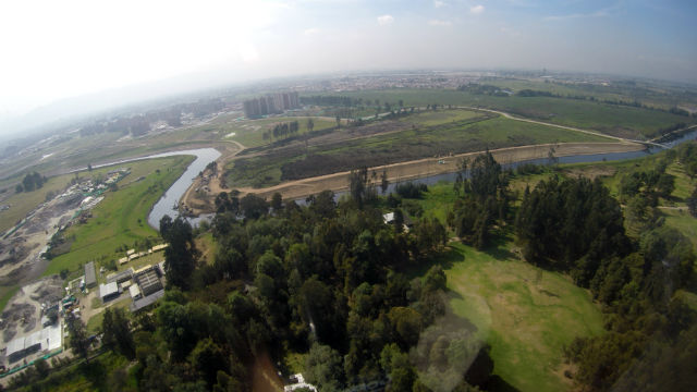 Sobrevuelo río Bogotá - Foto: Alcaldía Mayor de Bogotá