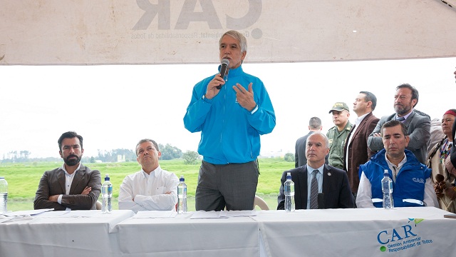 Celebración día del río Bogotá - Foto: Prensa Alcaldía Mayor de Bogotá / Andrés Sandoval