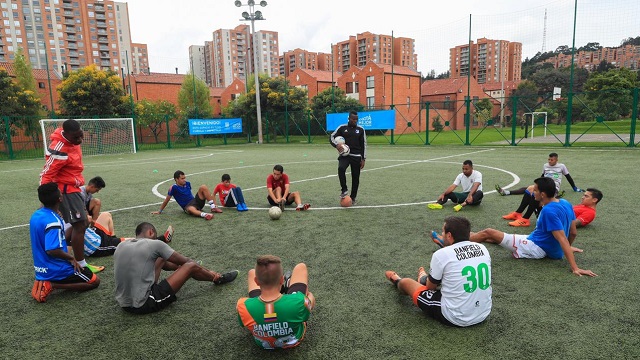 Entrega de canchas en Suba - FOTO: Consejería de Comunicaciones