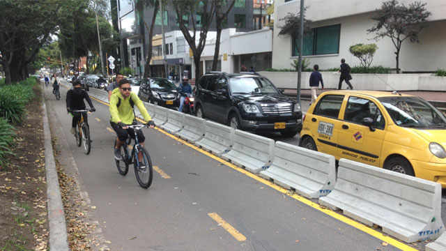 Ciclorruta de la carrera 11 está lista en un 62%