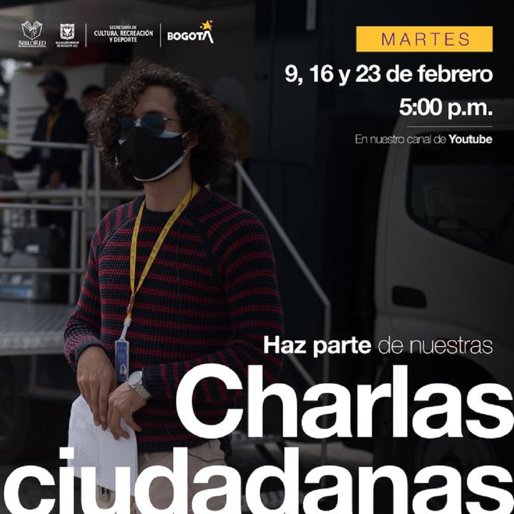 La Red Distrital de Bibliotecas Públicas (BiblioRed) regresa con las charlas ciudadanas en modalidad virtual y presencial. Acompáñanos este martes 9 de febrero con la charla: "Paradigmas, mitos y verdades de la vacuna contra el Covid 19".