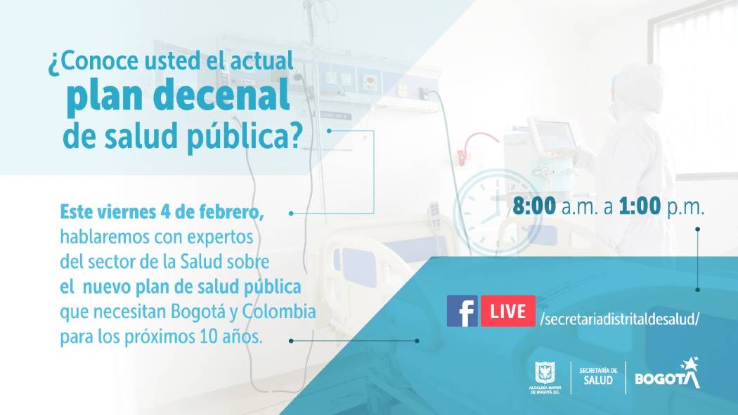 ¿Qué es el plan decenal de salud pública? Facebook Live explicativo 