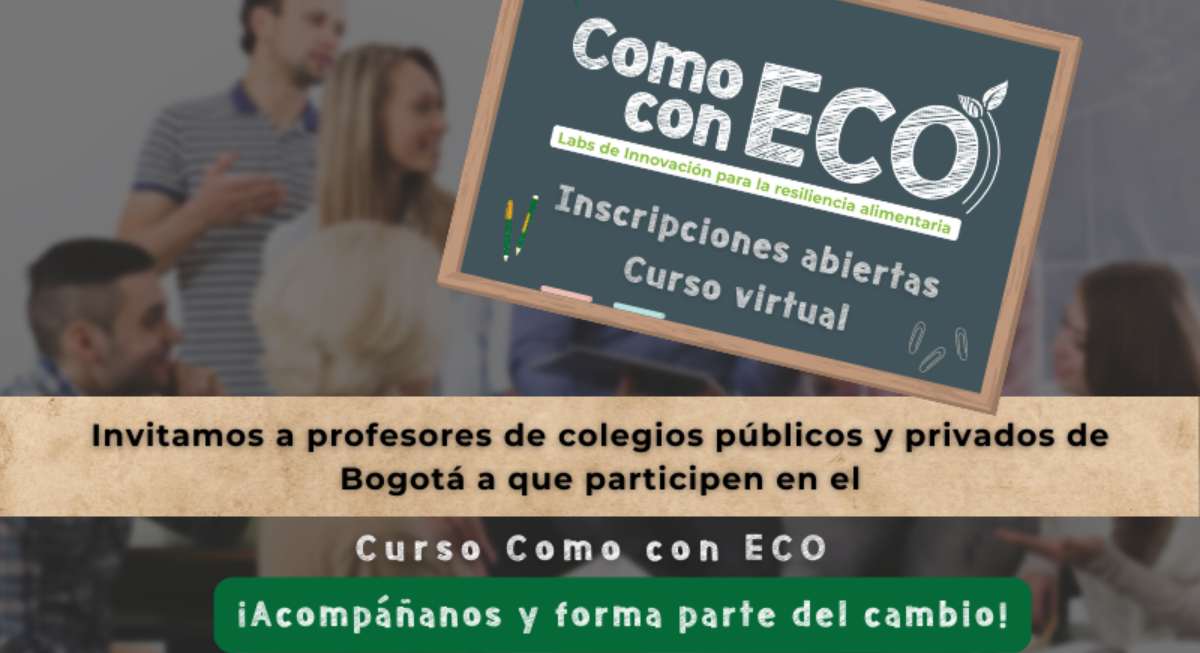 Inscripciones abiertas para curso virtual ‘Como con ECO': requisitos y más