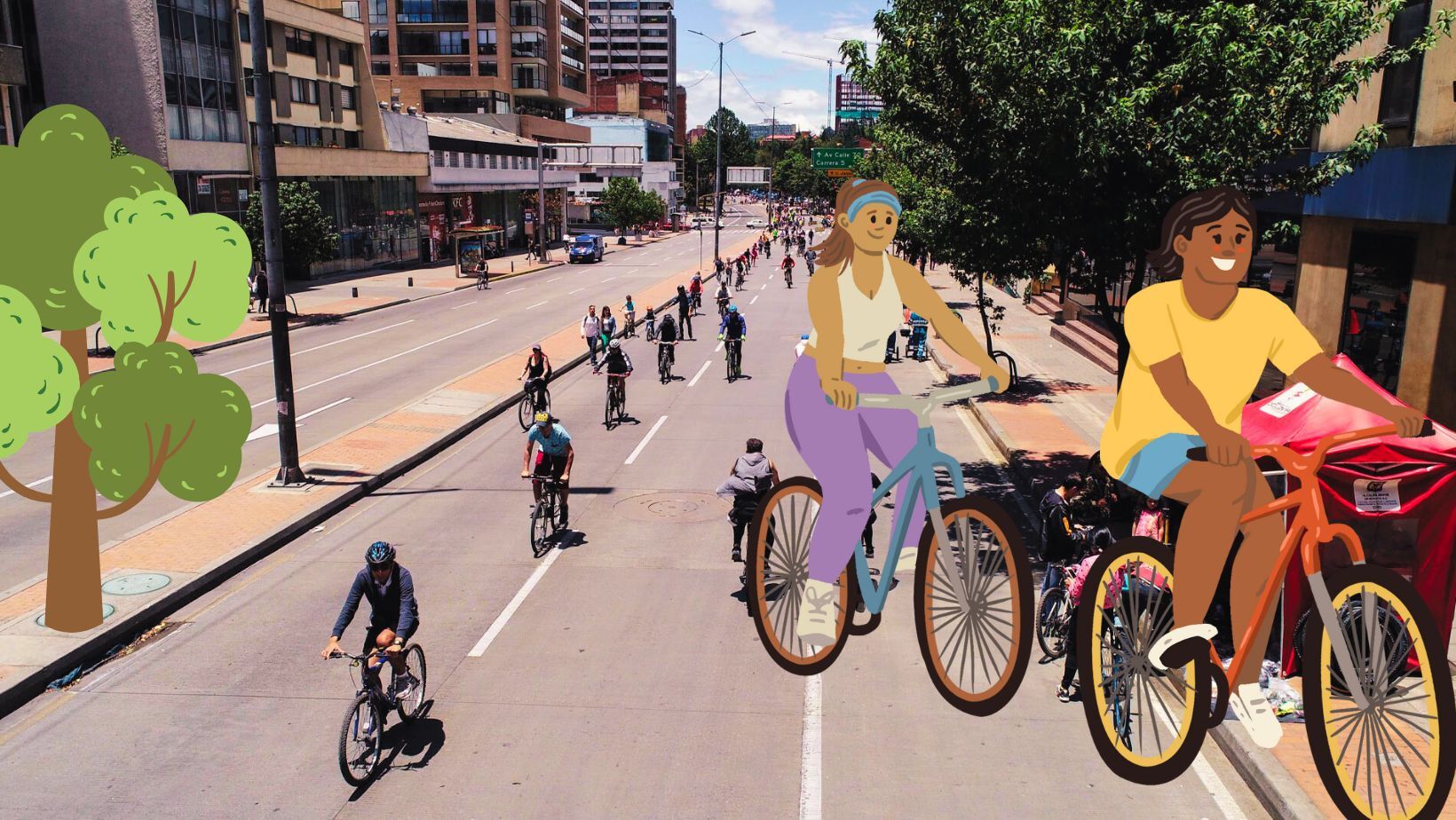 Jornada de la ciclovía bogotana para este 9 de julio de 2023