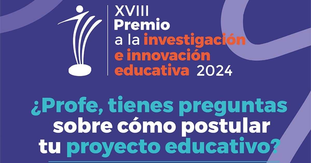 Charla postulación al Premio a la Investigación e Innovación Educativa