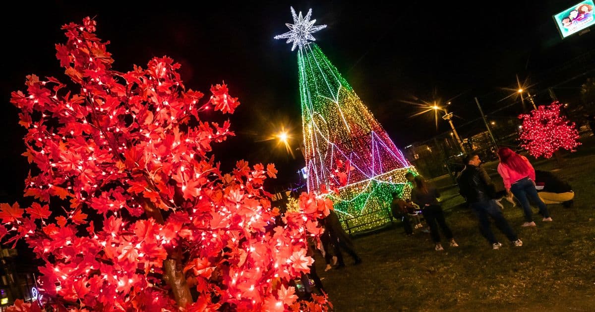  Iluminación navideña en centros comerciales Navidad en Bogotá 2024 