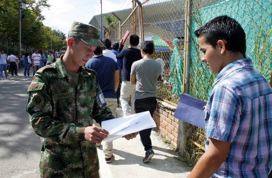 Jóvenes de Fontibón podrán informarse hoy sobre su situación militar