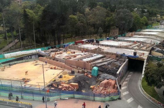 Obras Parque Bicentenario - Foto: IDU