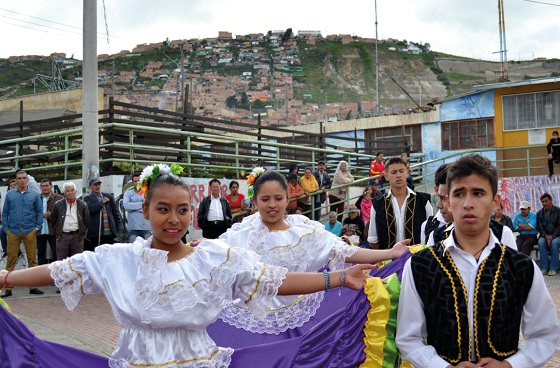 Corredor cultural Ciudad Bolívar - Foto: Alcaldía local de Ciudad Bolívar