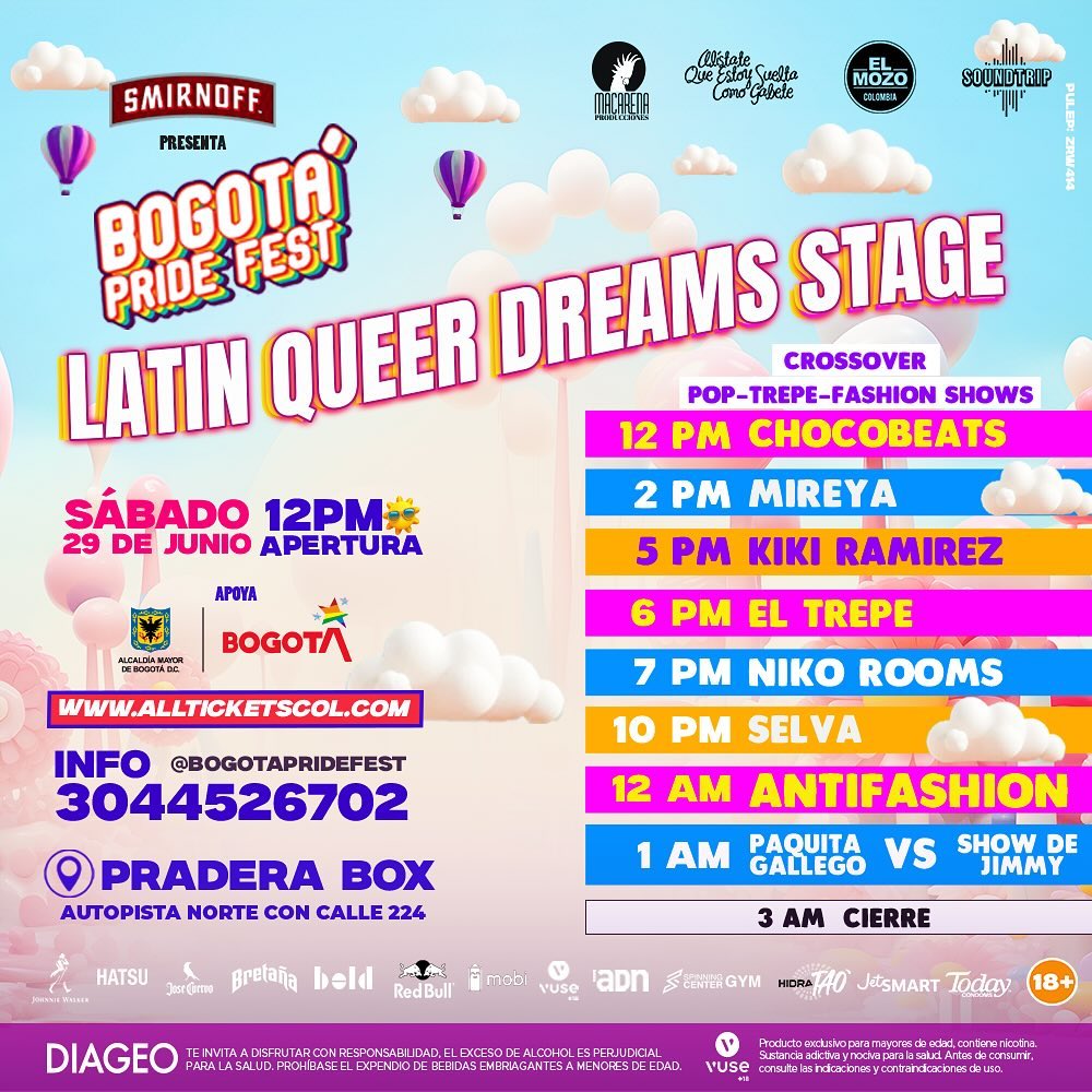 Bogotá Pride Fest 2024 