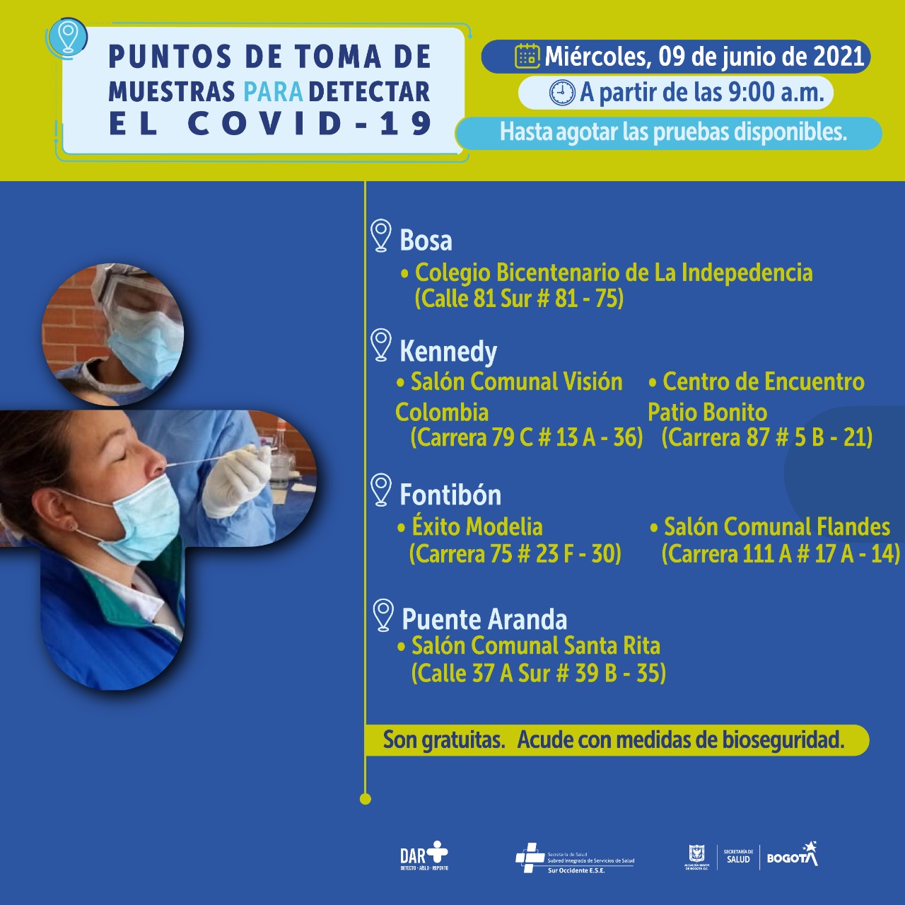 Prueba COVID 9 de junio