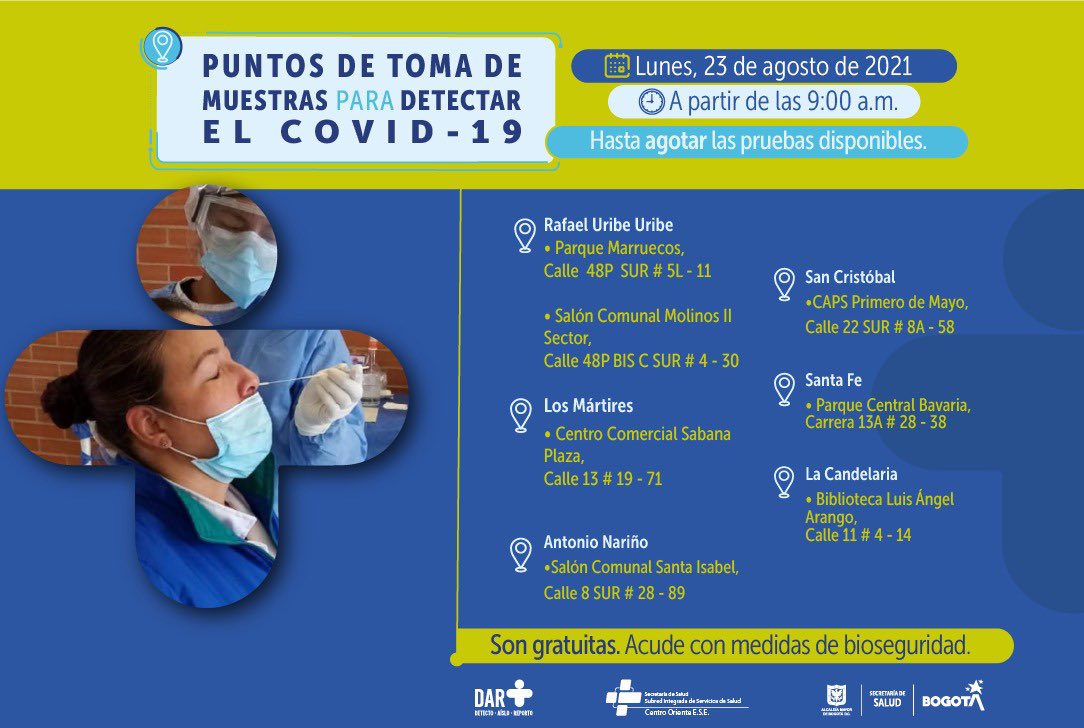 Prueba COVID 23 de agosto