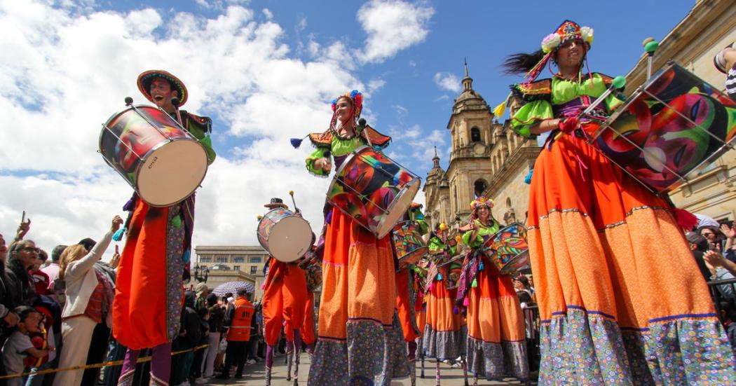 Comparsas en Bogotá 