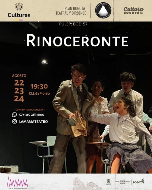 Rinoceronte - Teatro experimental La Mama