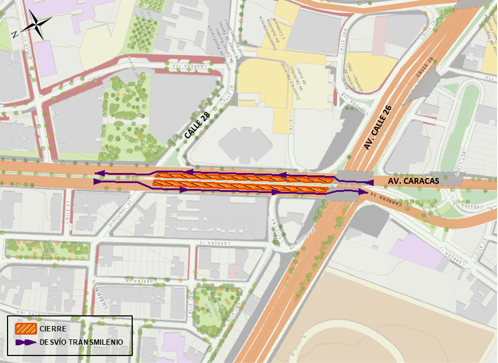Metro: desvíos por inicio de traslado de redes en avenida Caracas