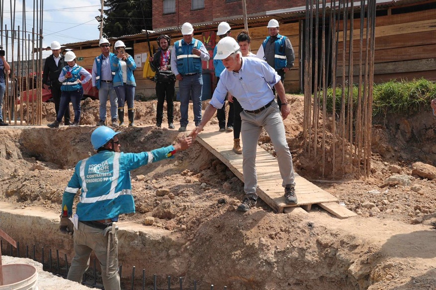 Así avanzan obras de colegios en Kennedy - Foto: Comunicaciones Alcaldía / Diego Bauman 