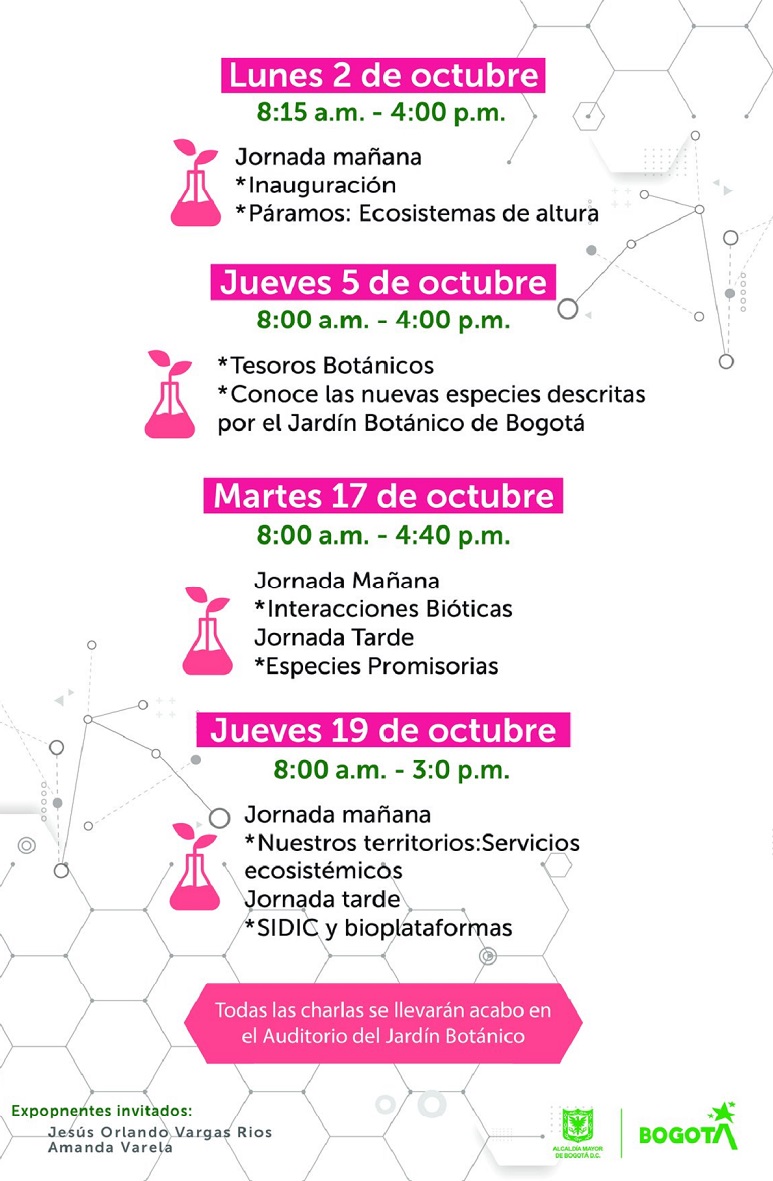 Semana de la Investigación en el Jardín Botánico