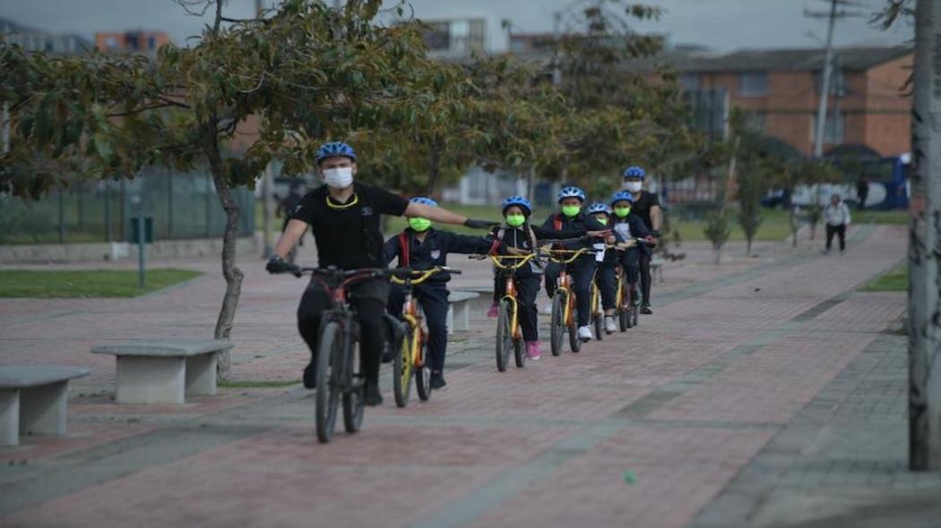 Al cole en bici