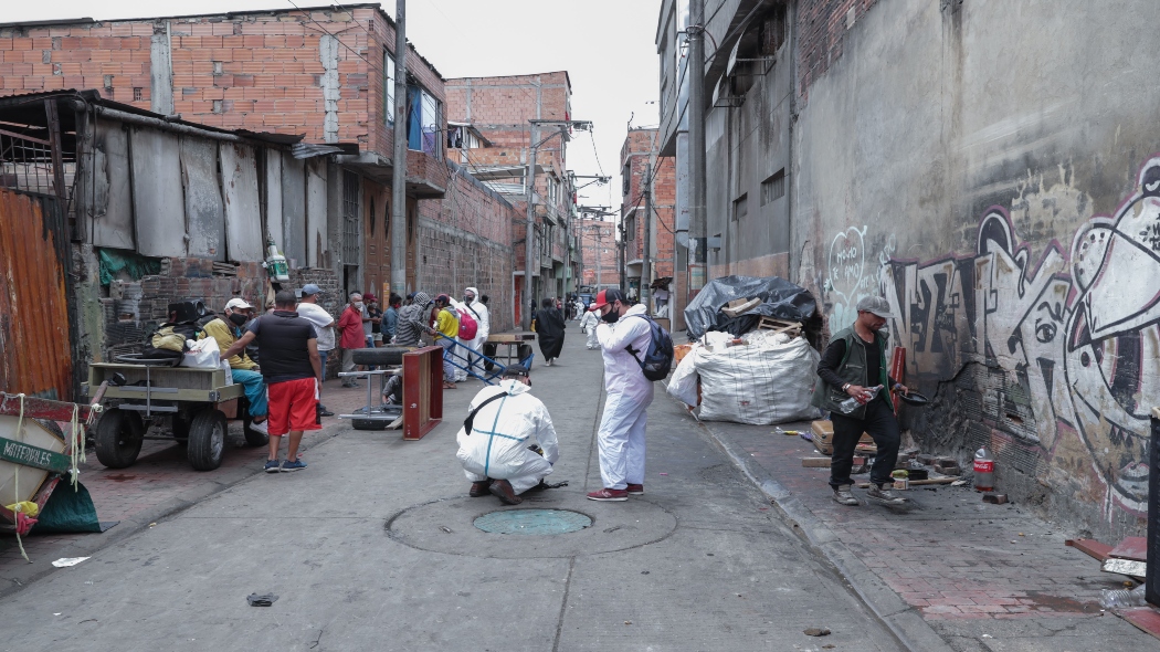 Atencion a habitante de calle