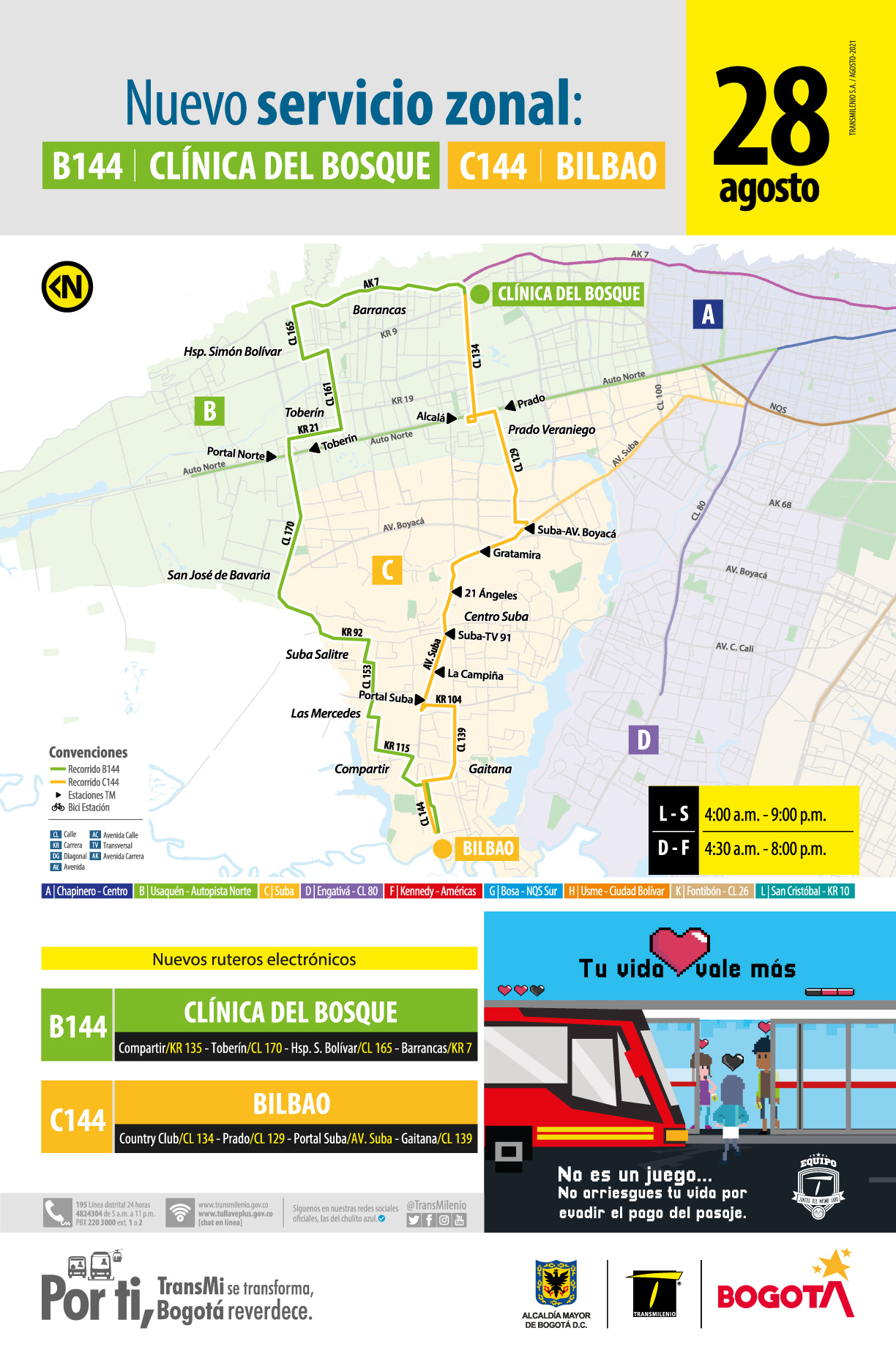 b144 clínica del bosque