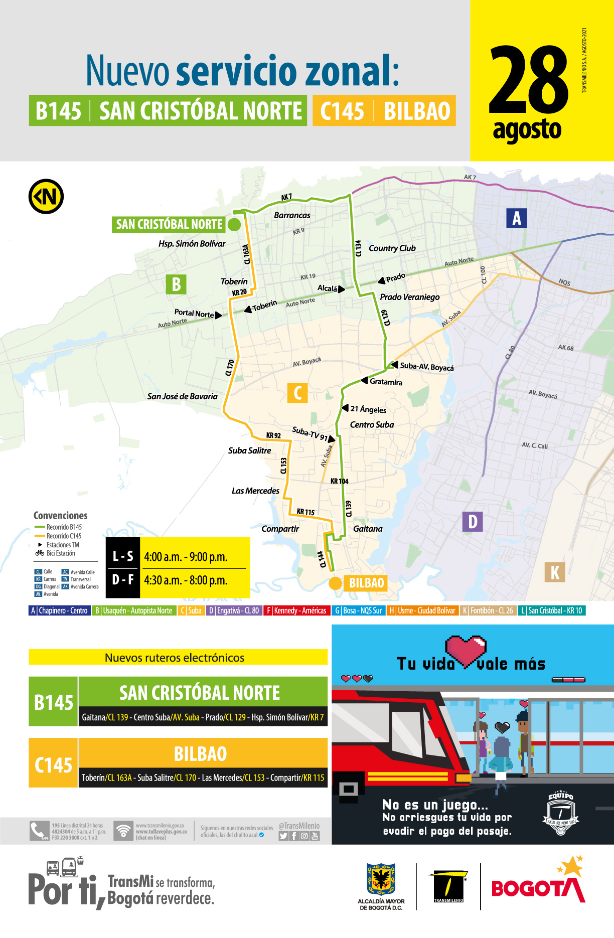 b145 san cristobal norte