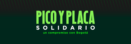 Pico y placa en Bogotá. SDM