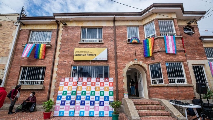 Sala de lectura Casa LGBTI Sebastián Romero